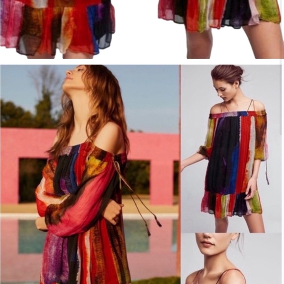 Floreat Dresses & Skirts - FLOREAT Anthropologie Off The Shoulder ZORA Dress